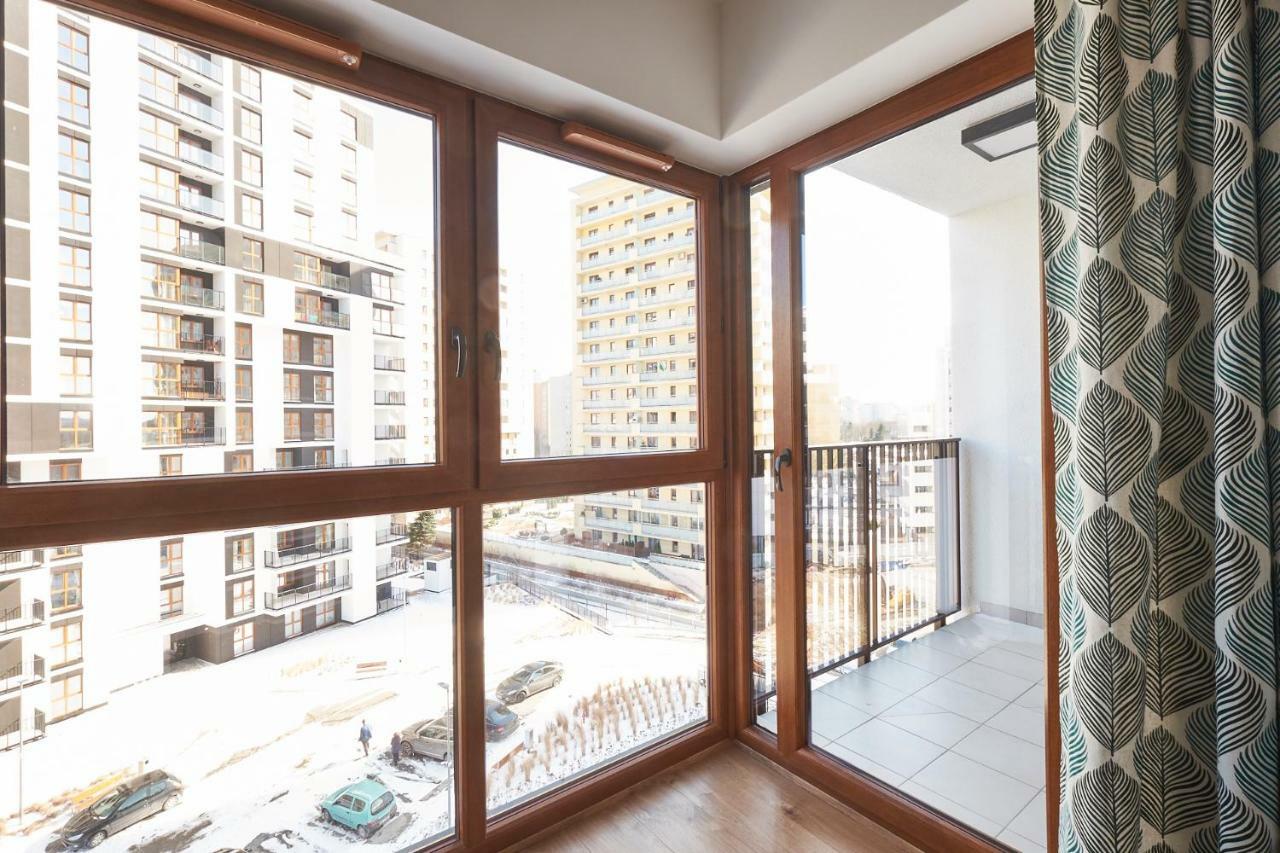 Modern Apartment In Warsaw Exterior photo